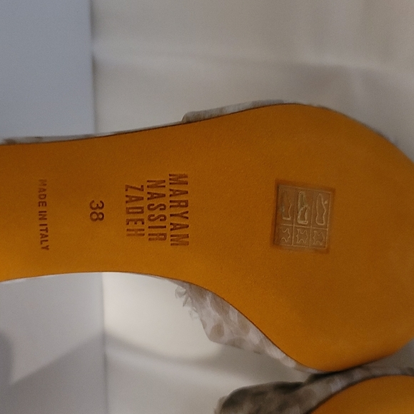 Maryam Nassir Zadeh ‘Victoria’ Sandal NWT 38 - Picture 7 of 9